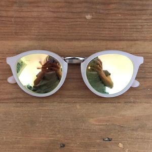 Madewell pink Indio Sunglasses